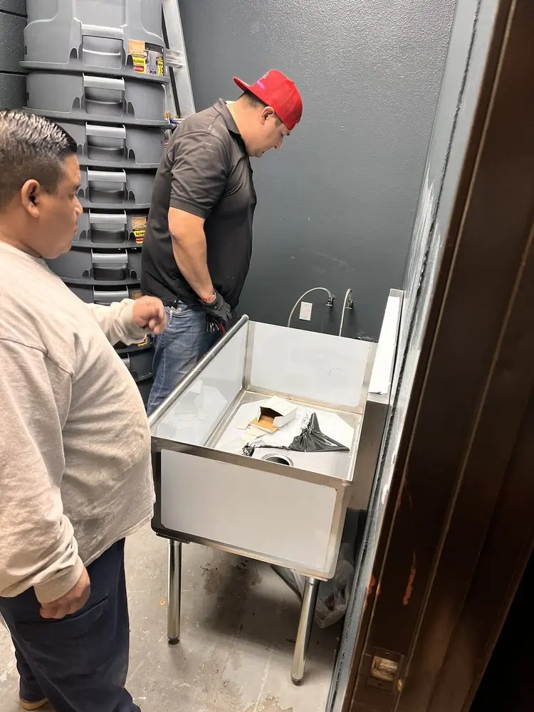Commercial plumbing and sink installation in Saint Augustine